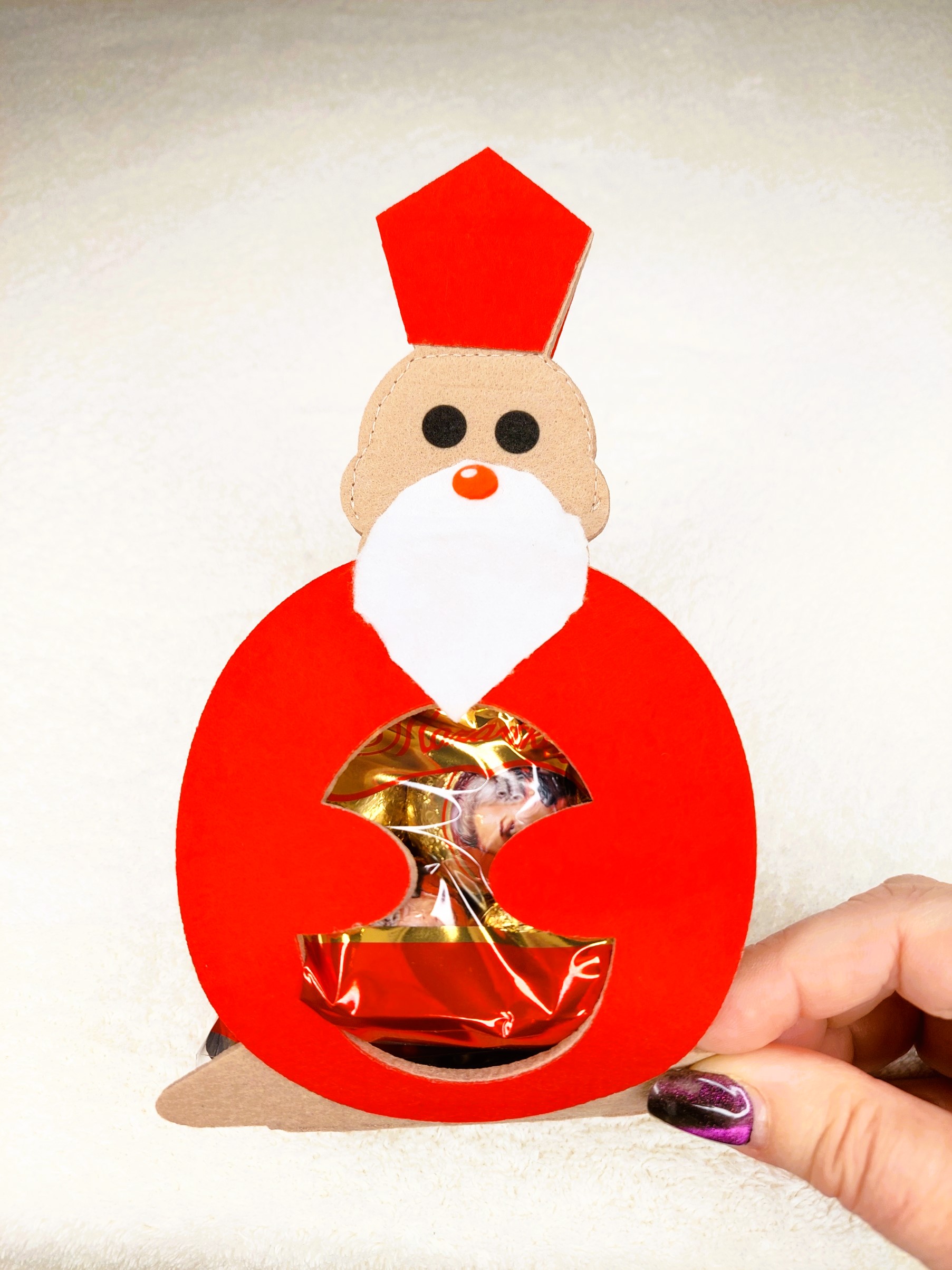 Nikolaus aus Filz Artikelnummer 114