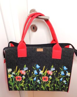 Blumenwiese dunkelgrau, Artikel Nr. 101